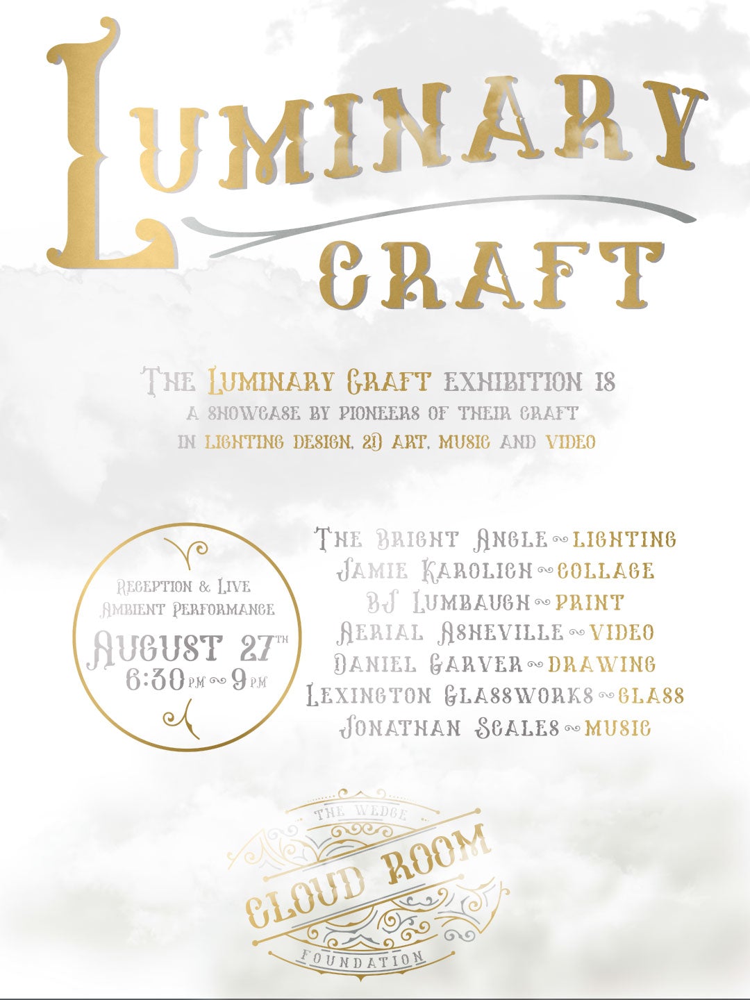 Luminary Craft Event @ Wedge Foundation in Asheville NC - Ember Collective