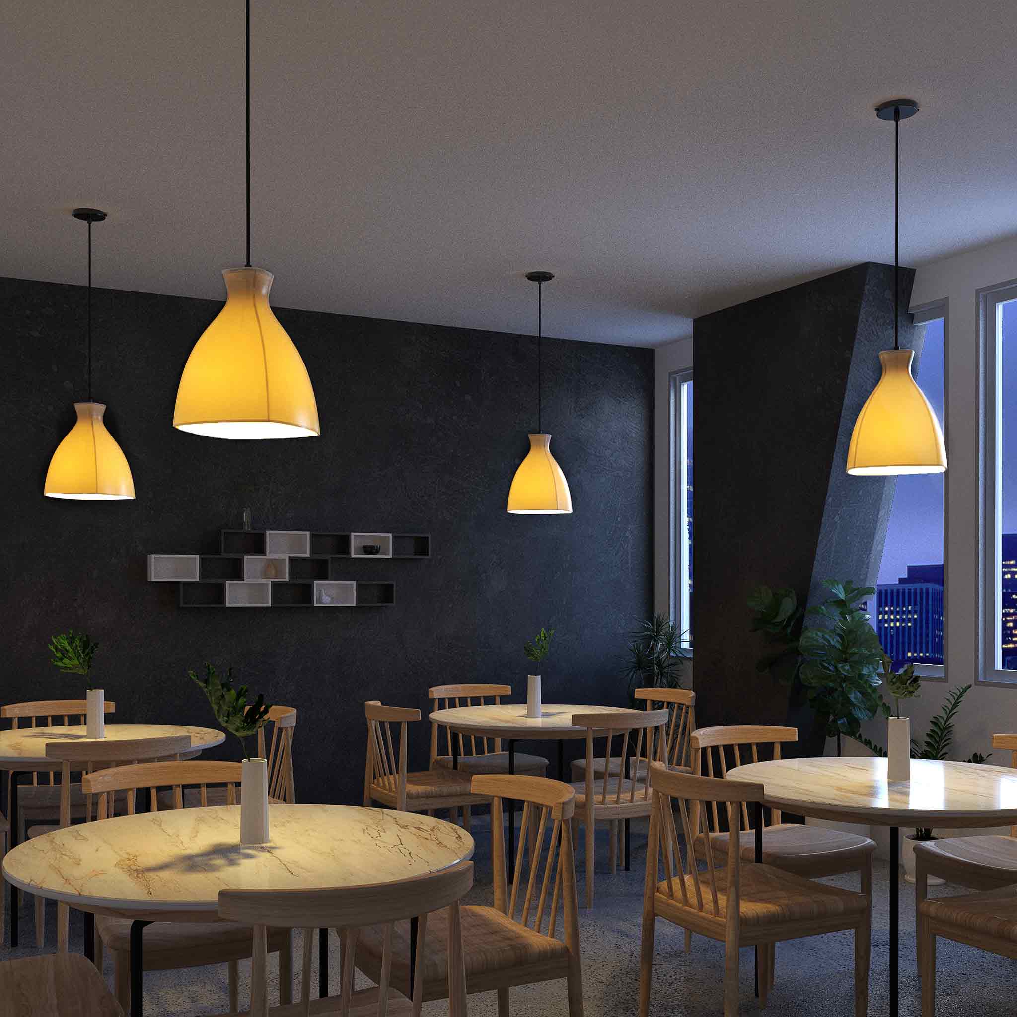 Ceramic Hanging Pendant Lighting