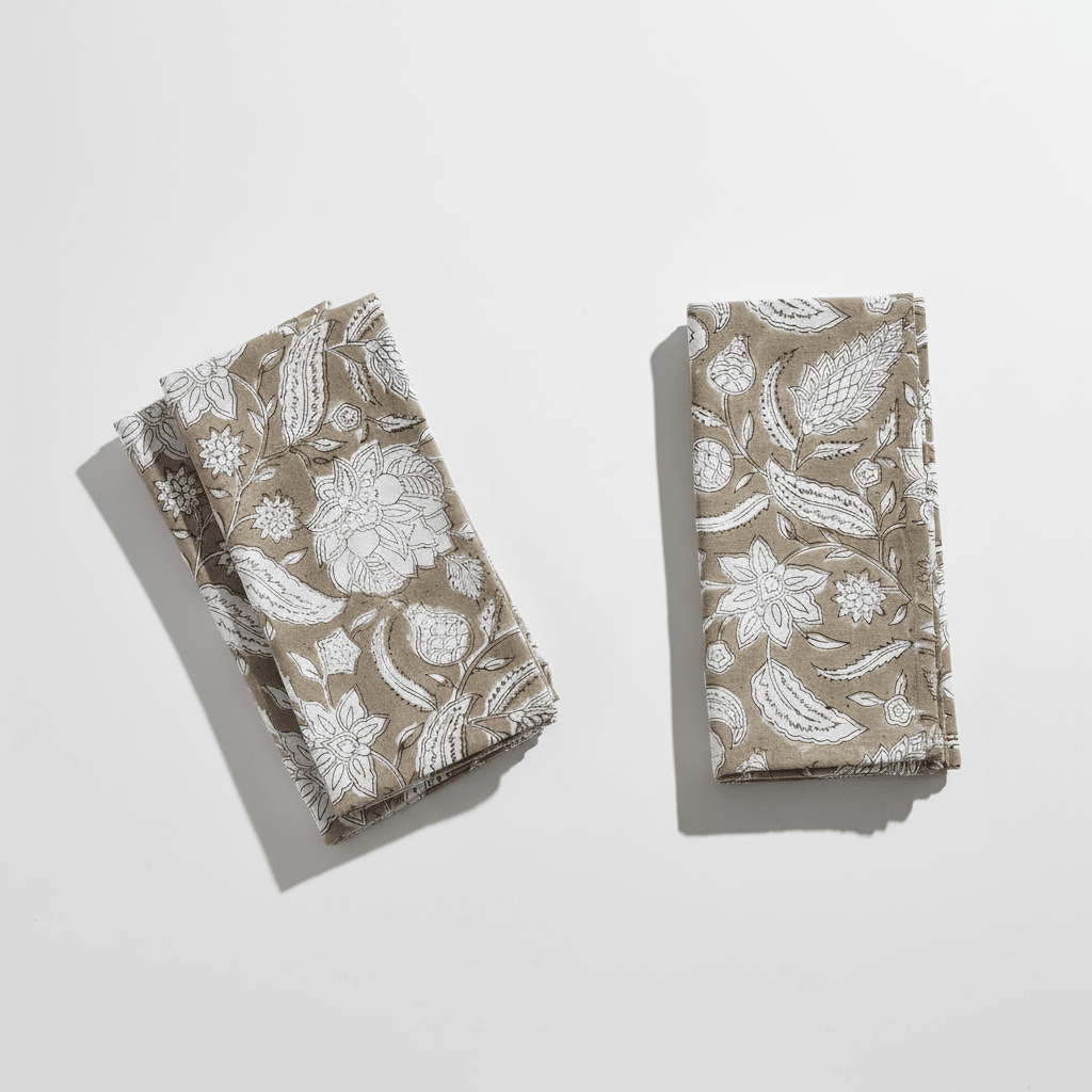 100% Cotton Napkins 4pc Ember Collective