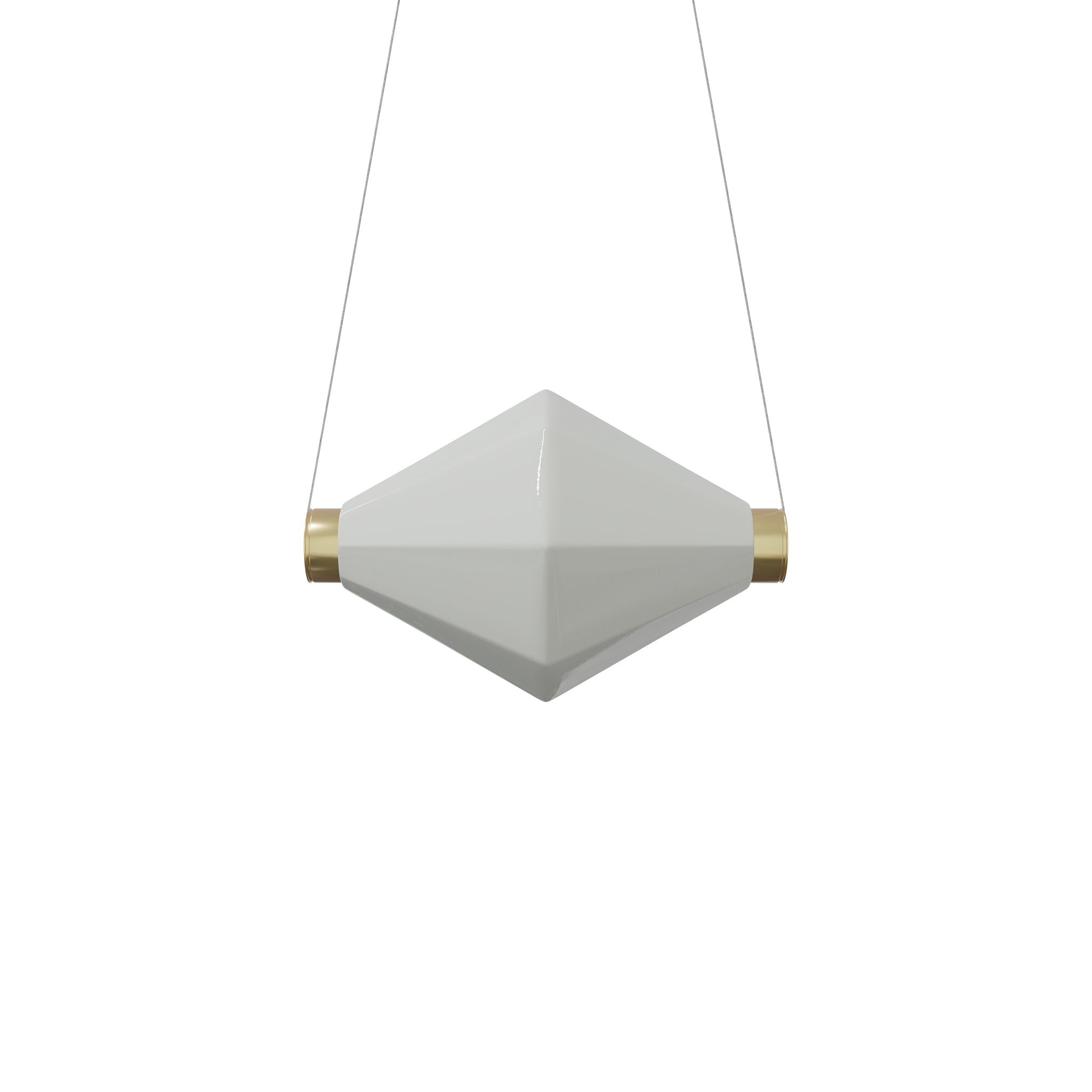 Abacus Porcelain Suspension Light Diamond Ember Collective