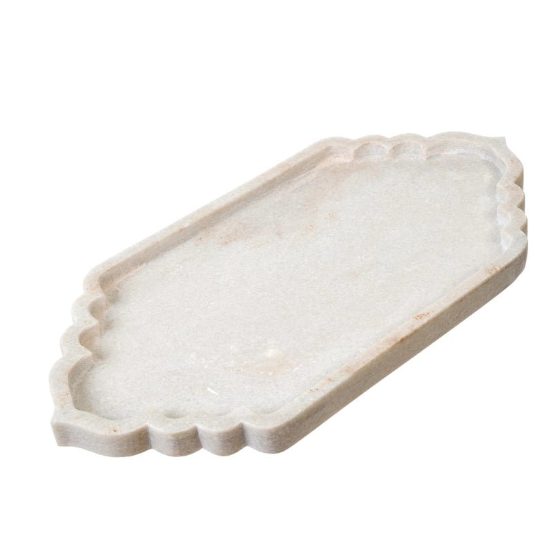 Arabesque Marble Tray Ember Collective