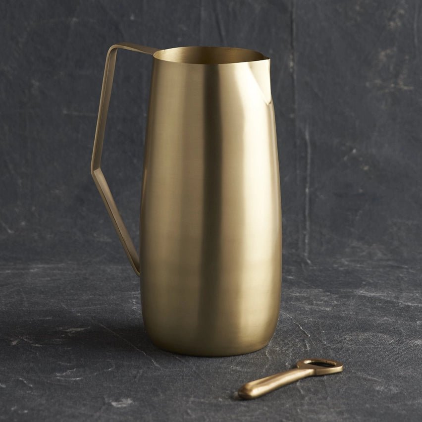 Artisan Brass Pitcher Ember Collective