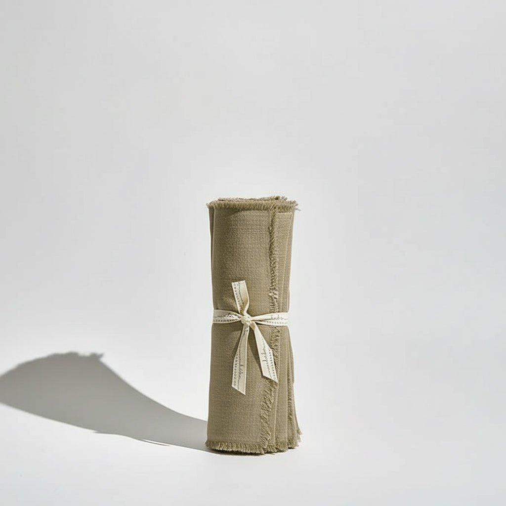 Belgian Linen Napkins 4pc Ember Collective