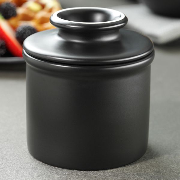 Butterbell Butter Crock Black Ember Collective
