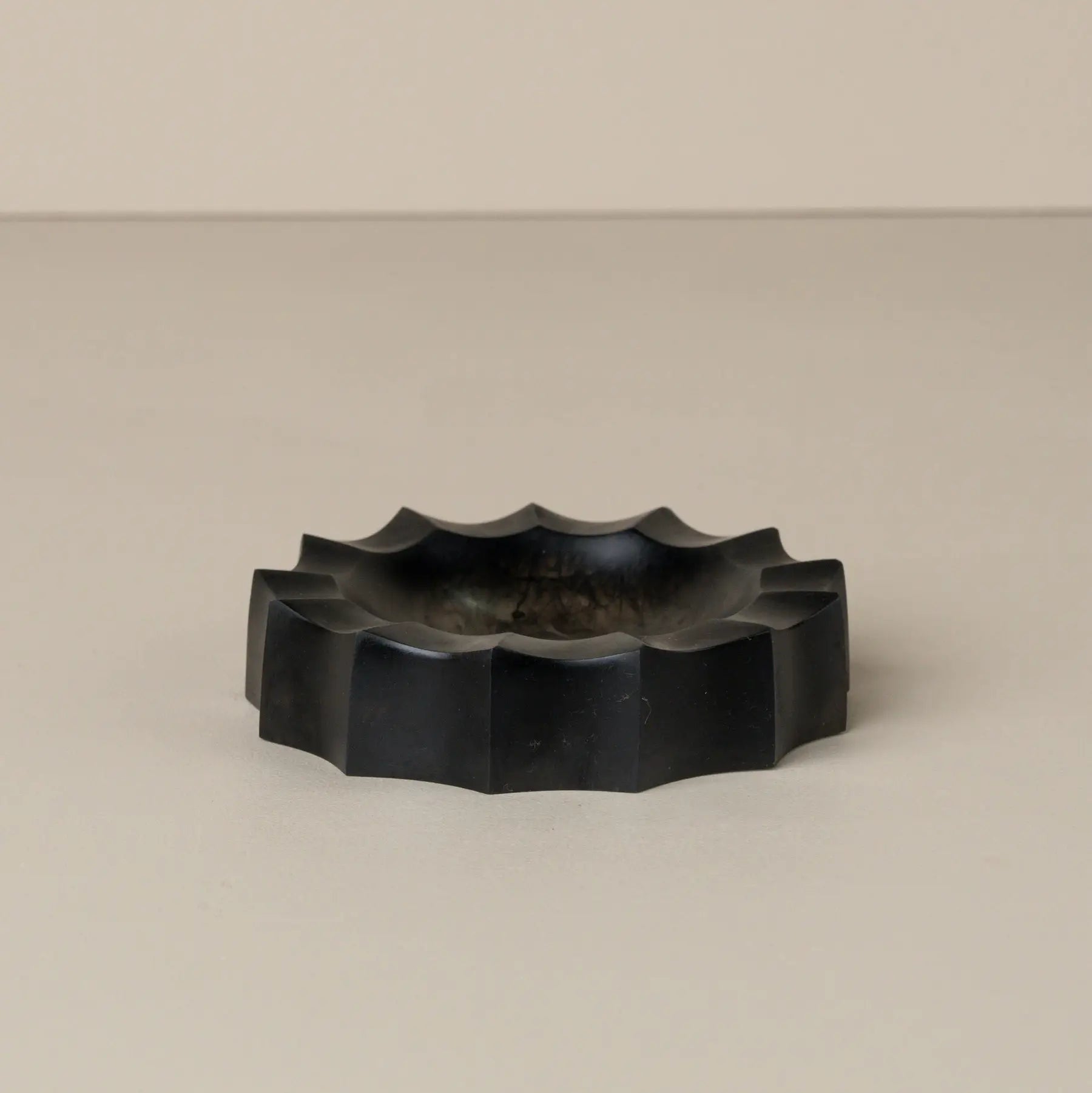 Flow Resin Trinket Dish - Smoke Ember Collective