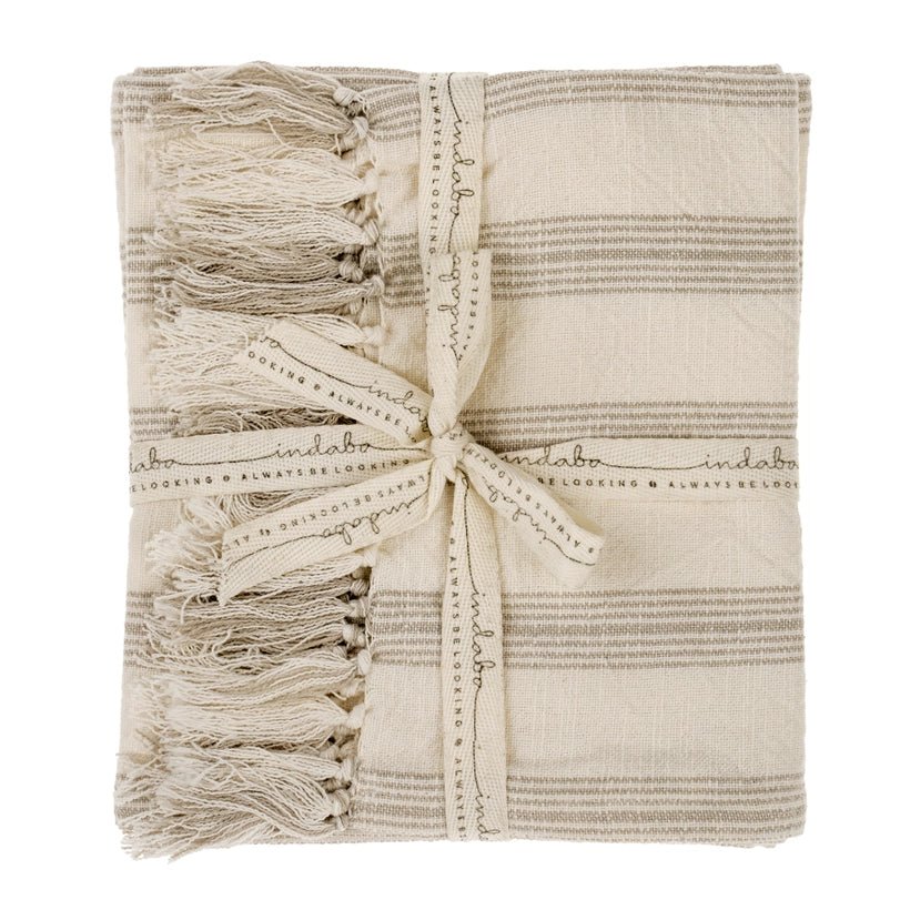 French Stripe Hammam Bath Towel Ember Collective