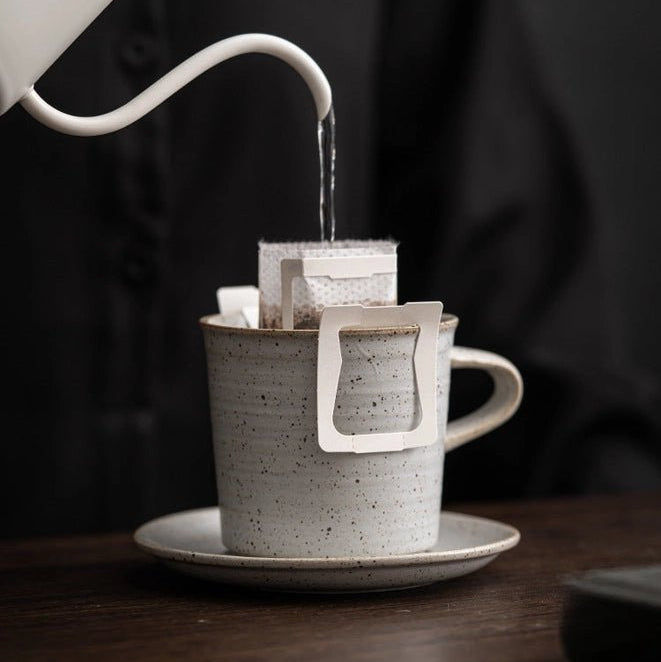 Japandi Coffee Mug Milky White Ember Collective
