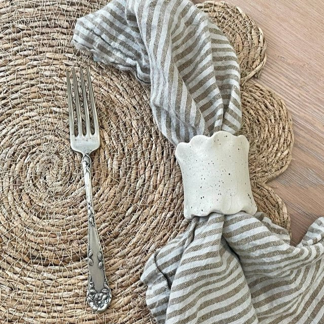 Lua Napkin Ring Ember Collective