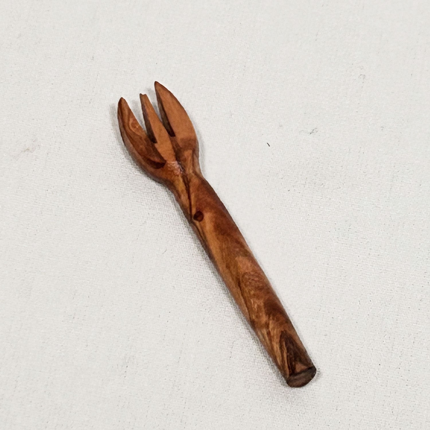 Mini Olive Wood Appetizer Forks 2" Ember Collective