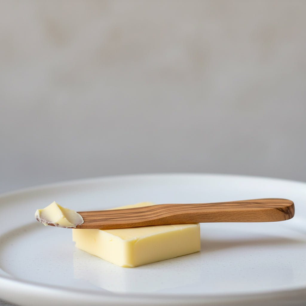 Olive Wood Butter Spreader Ember Collective