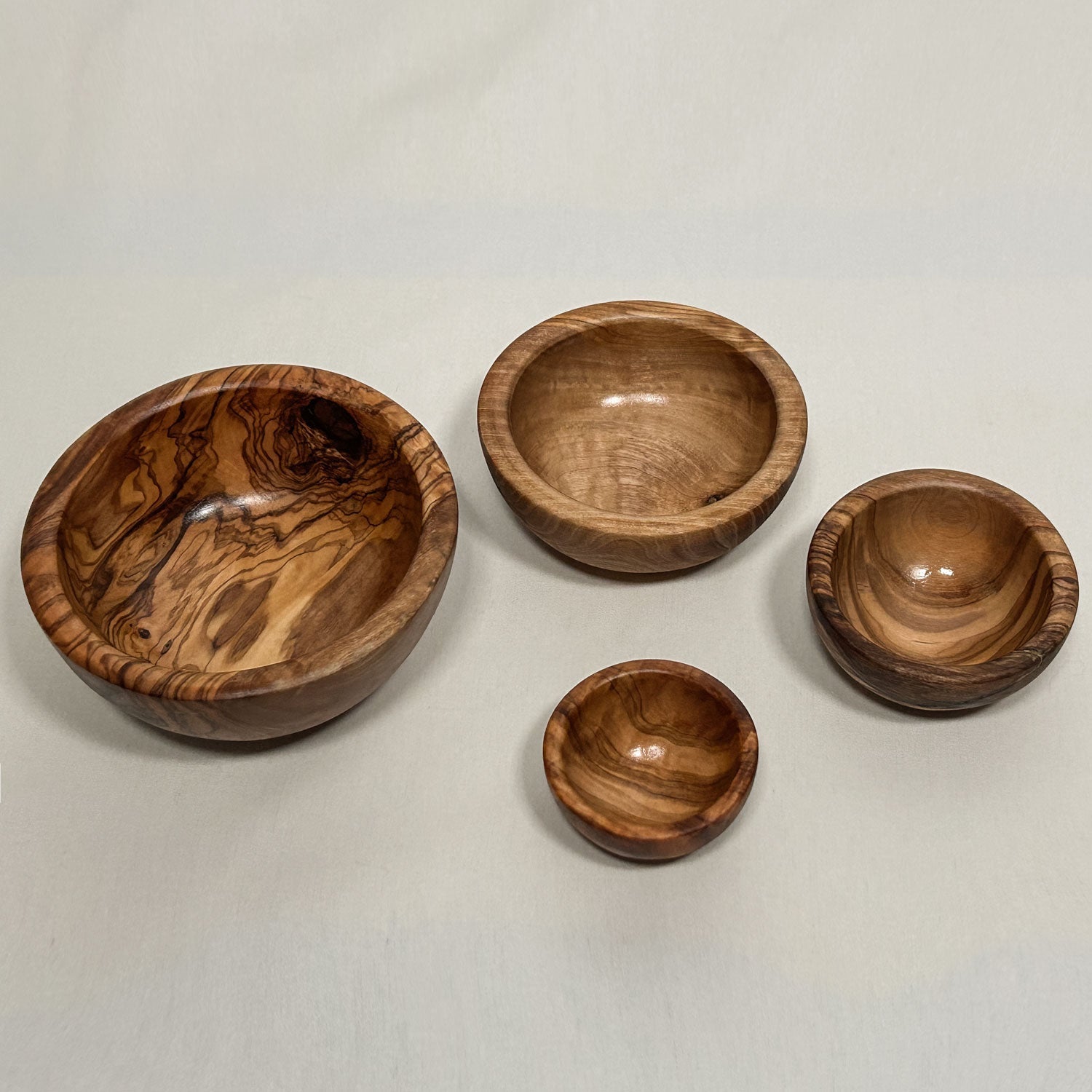Olive Wood Nesting Bowl Set Ember Collective