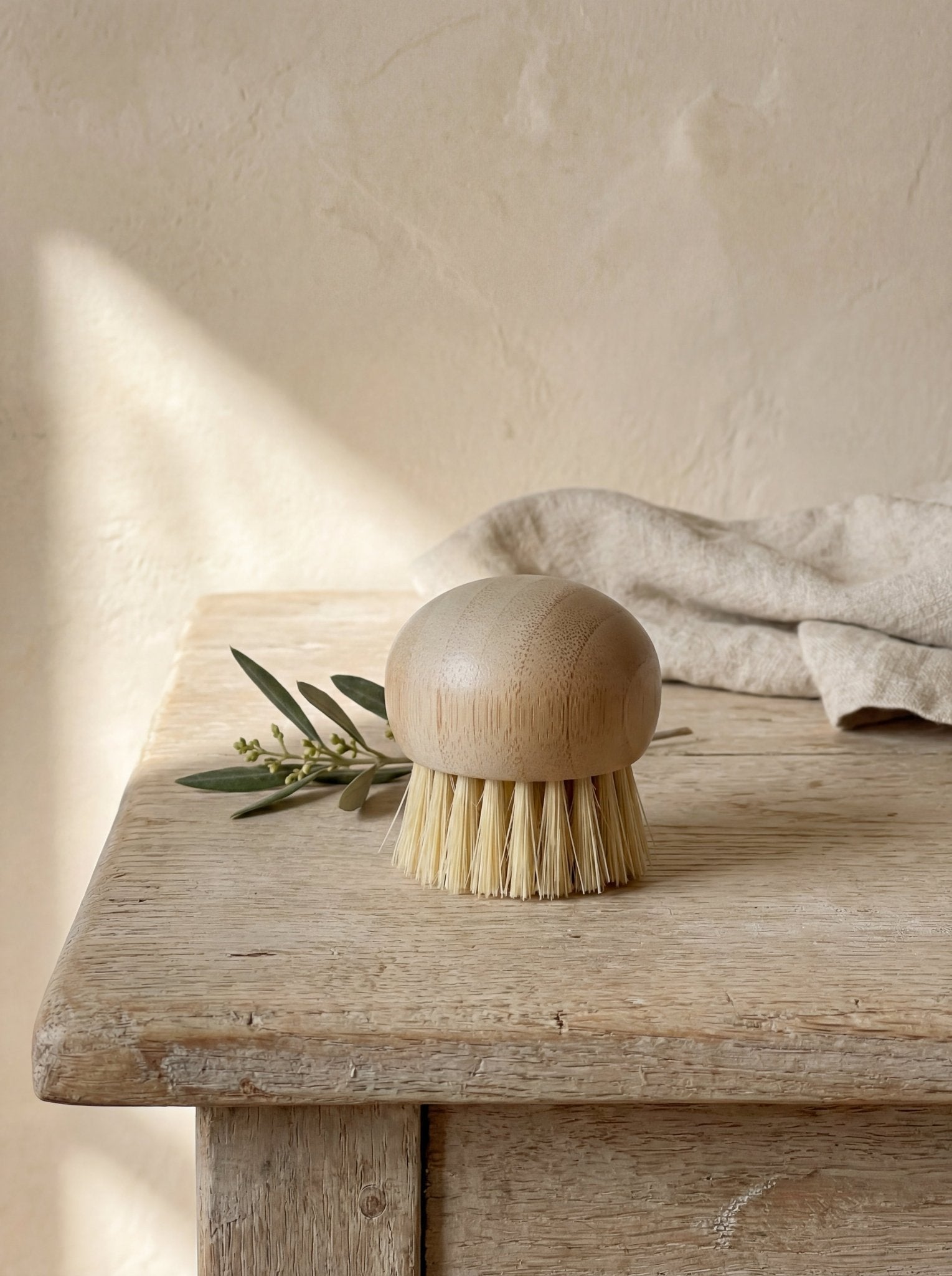 Plastic - Free Bamboo Kitchen Brush Ember Collective