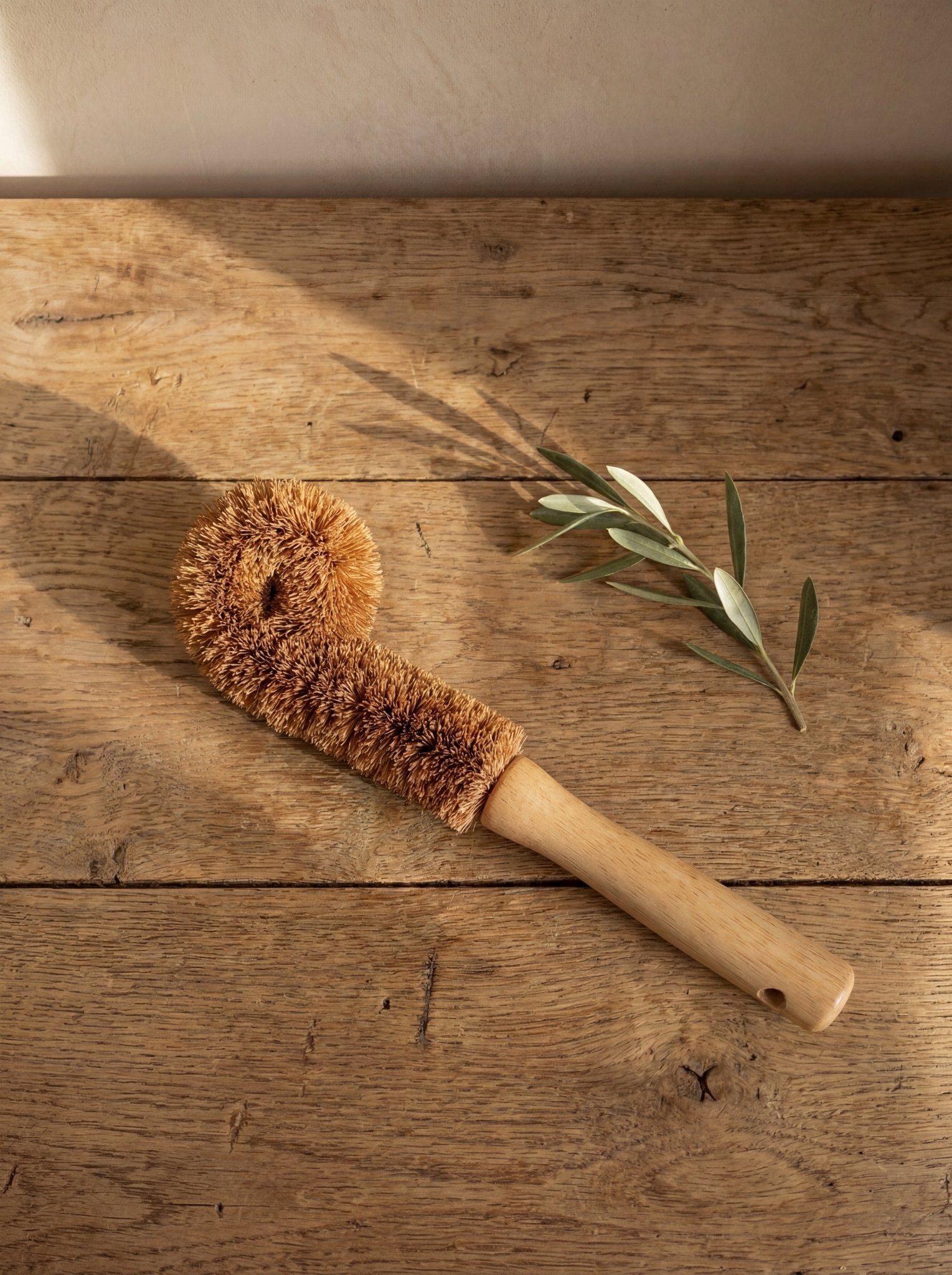 Plastic - Free Coconut Dish Brush Ember Collective