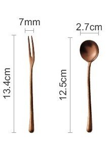 Rose Gold Flatware Rose gold Ember Collective