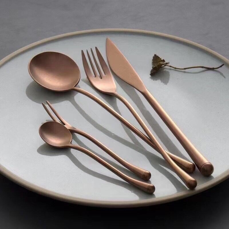 Rose Gold Flatware Rose gold Ember Collective