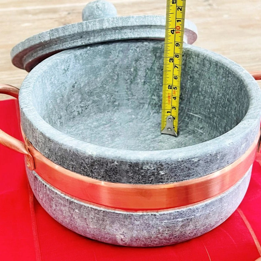 Soapstone Cooking Pot 1.5 liters Ember Collective