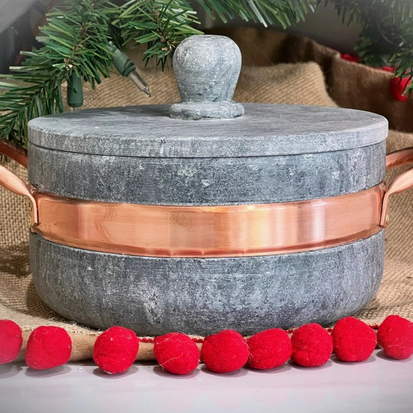 Soapstone Cooking Pot 1.5 liters Ember Collective