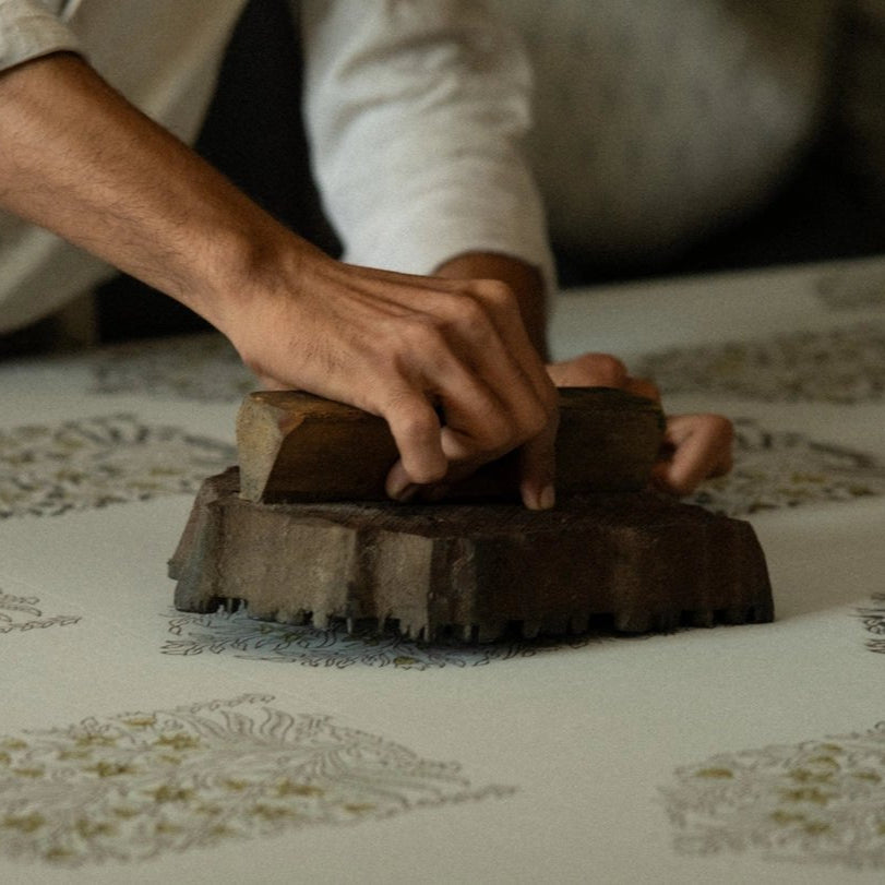 Tierra Block Apron Ember Collective