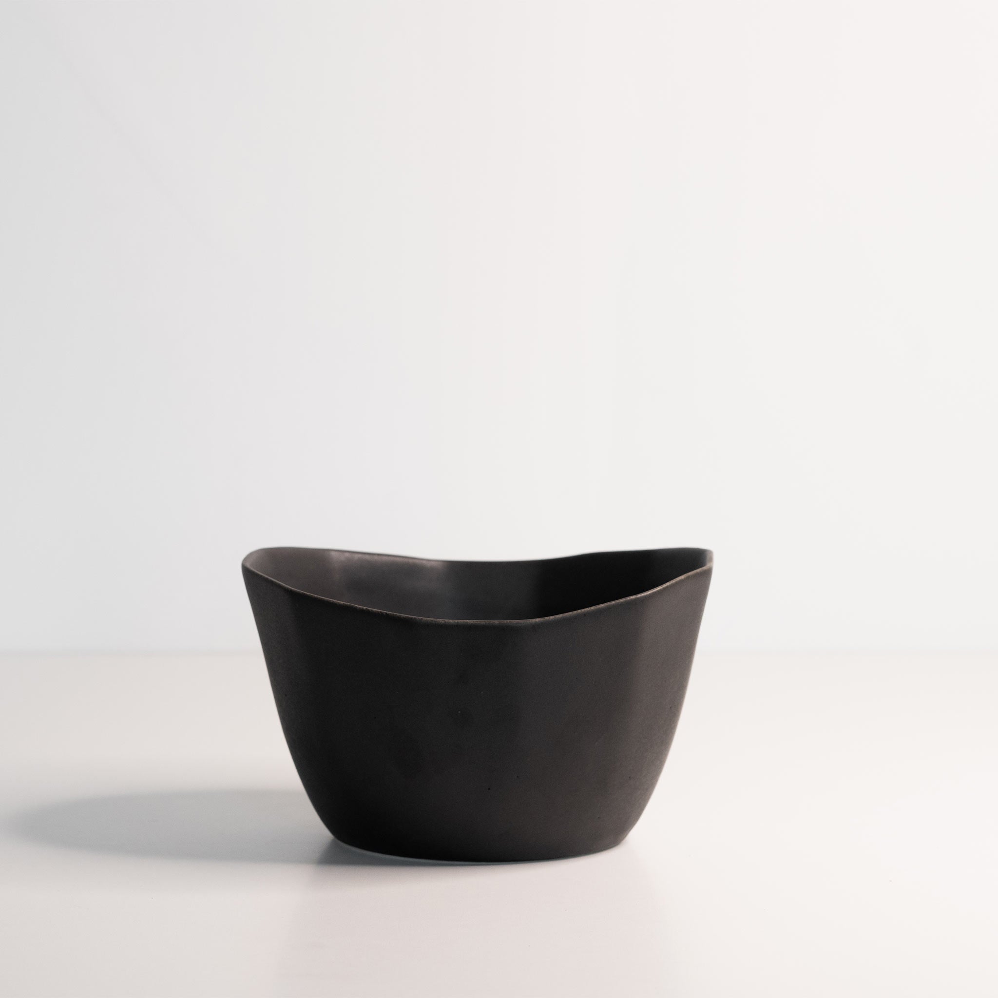 Small Porcelain Nesting Bowl Silk White Ember Collective