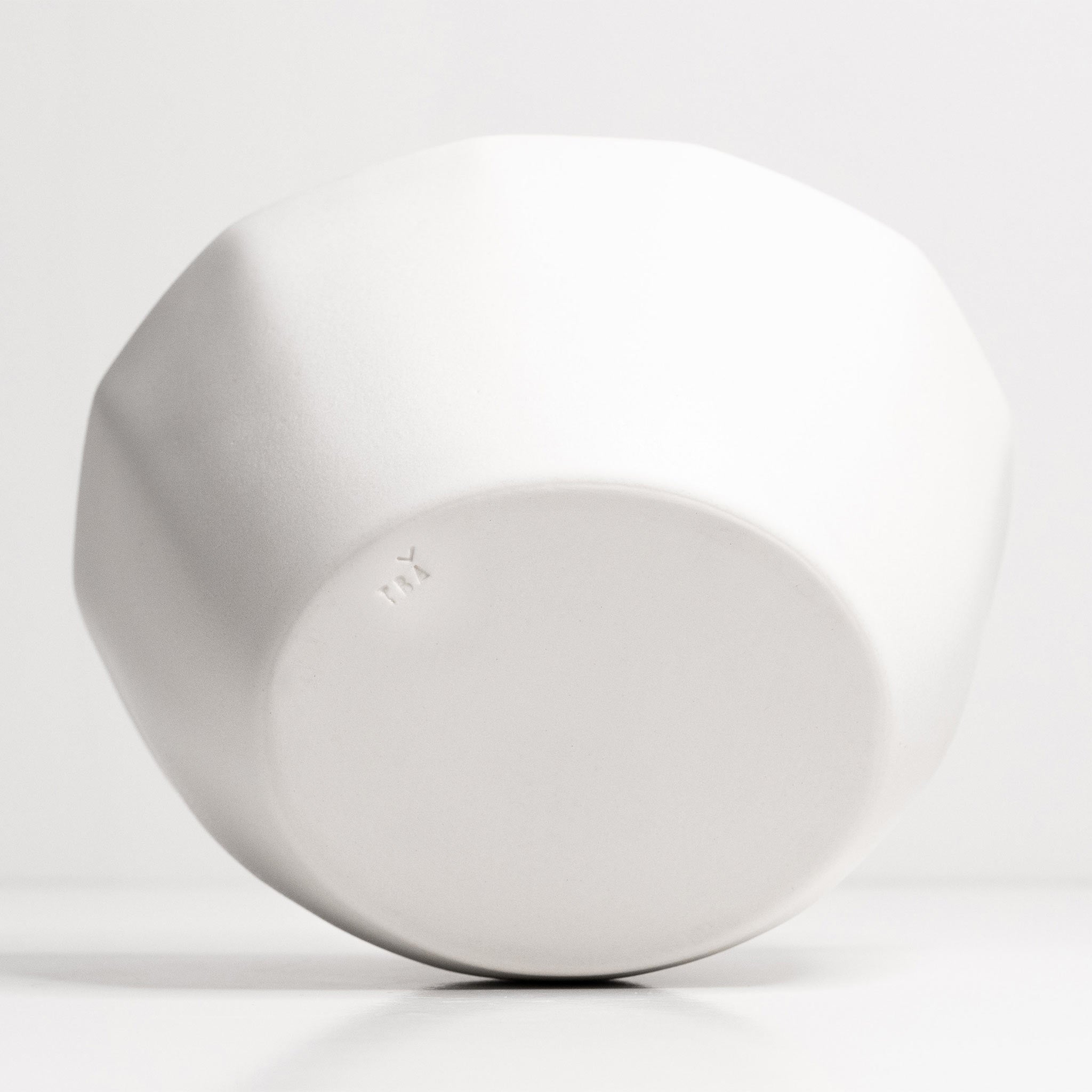 Small Porcelain Nesting Bowl Silk White Ember Collective