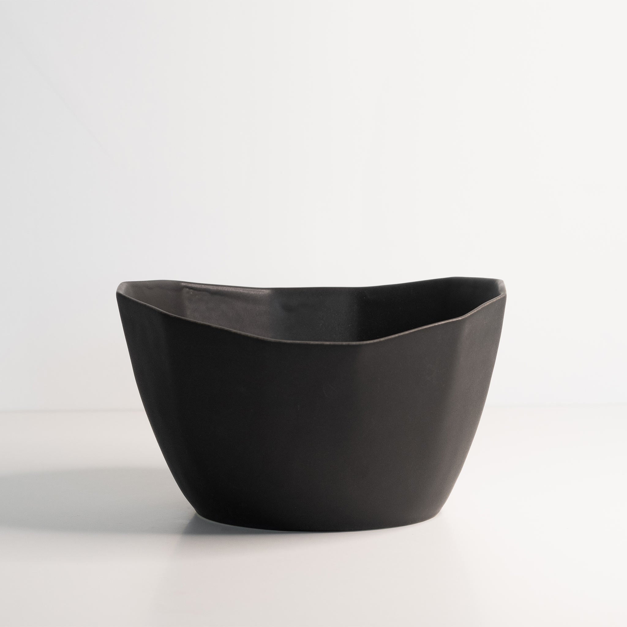 Medium Porcelain Nesting Bowl Silk White The Bright Angle