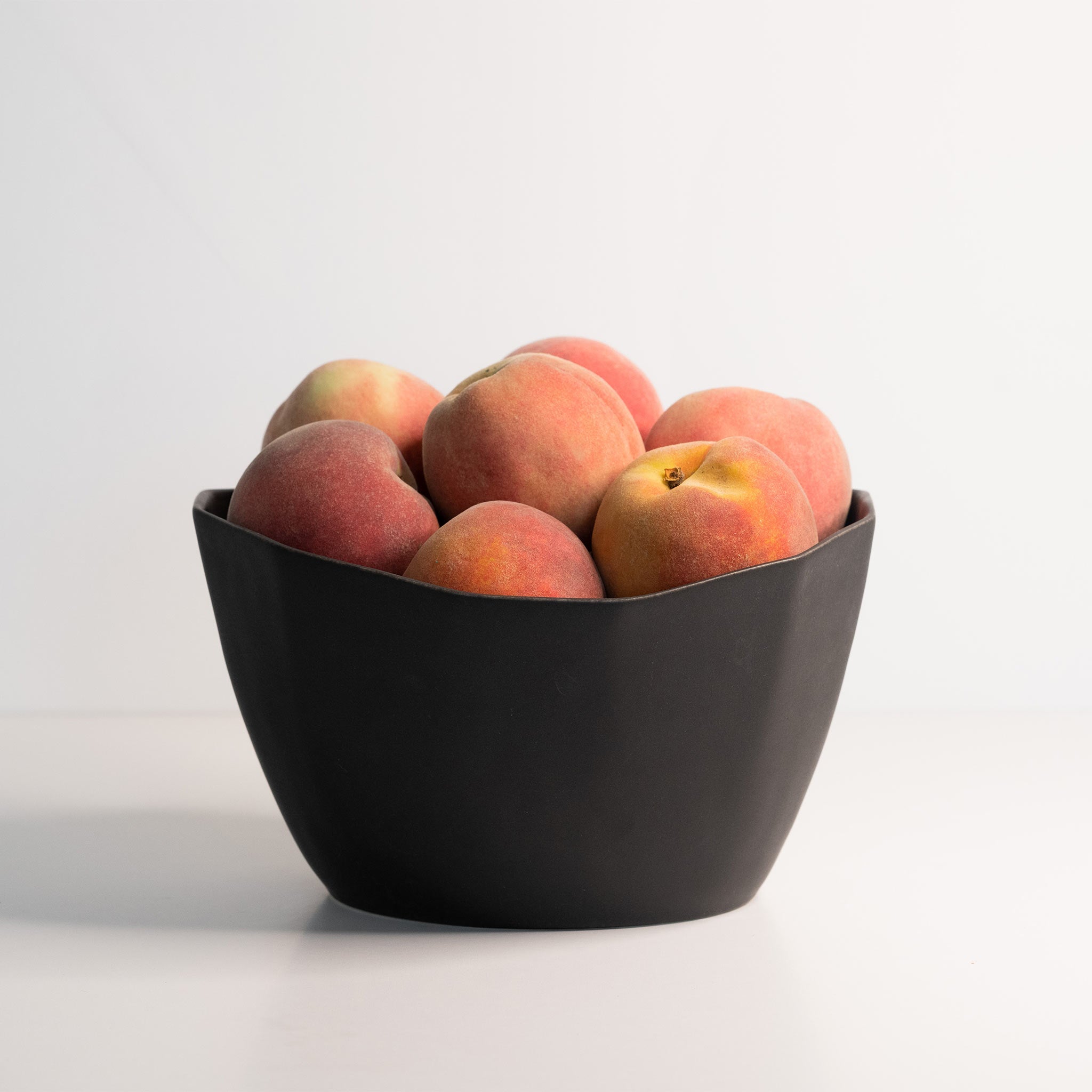 Medium Porcelain Nesting Bowl Mica Black Ember Collective