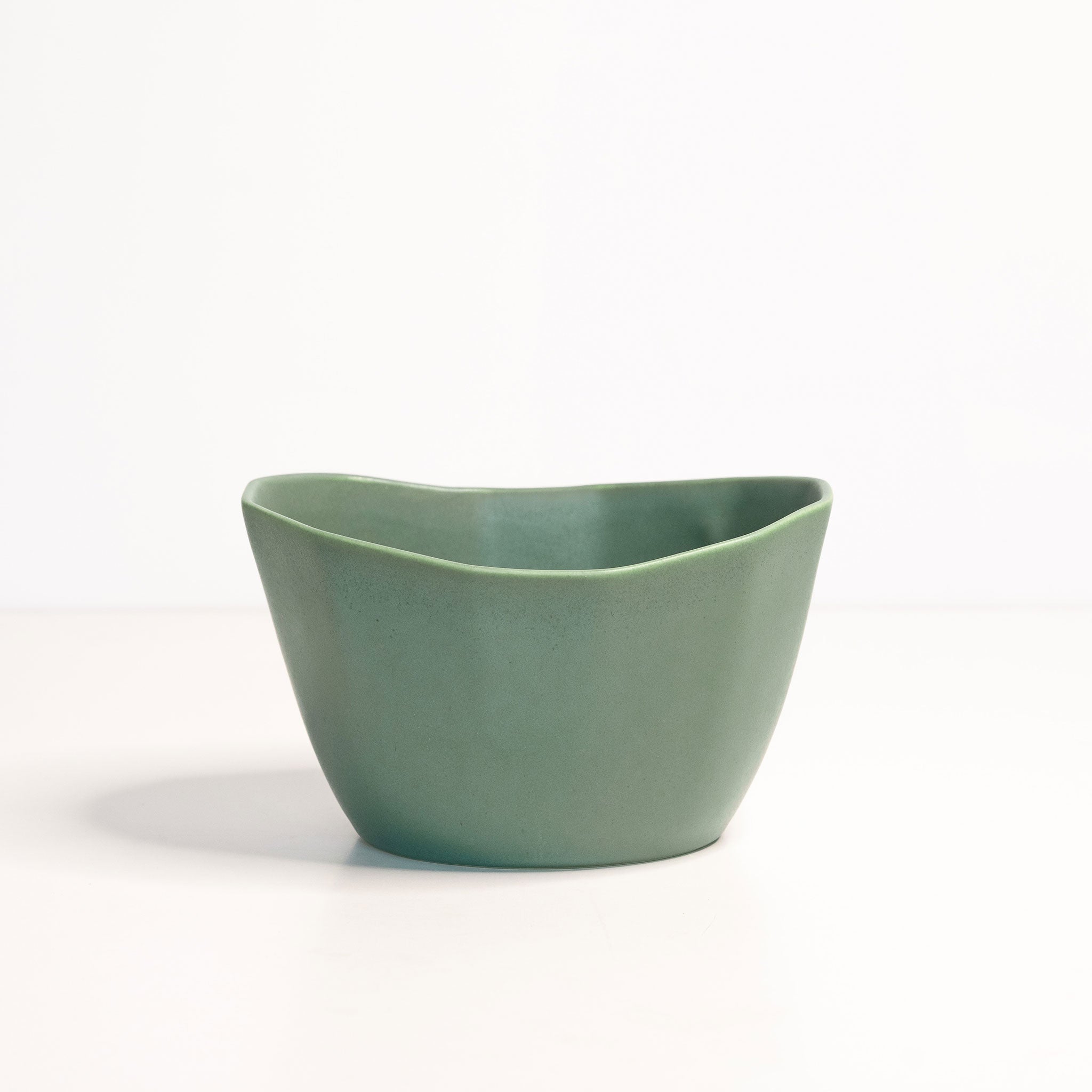 Small Porcelain Nesting Bowl Rosemary Green Ember Collective