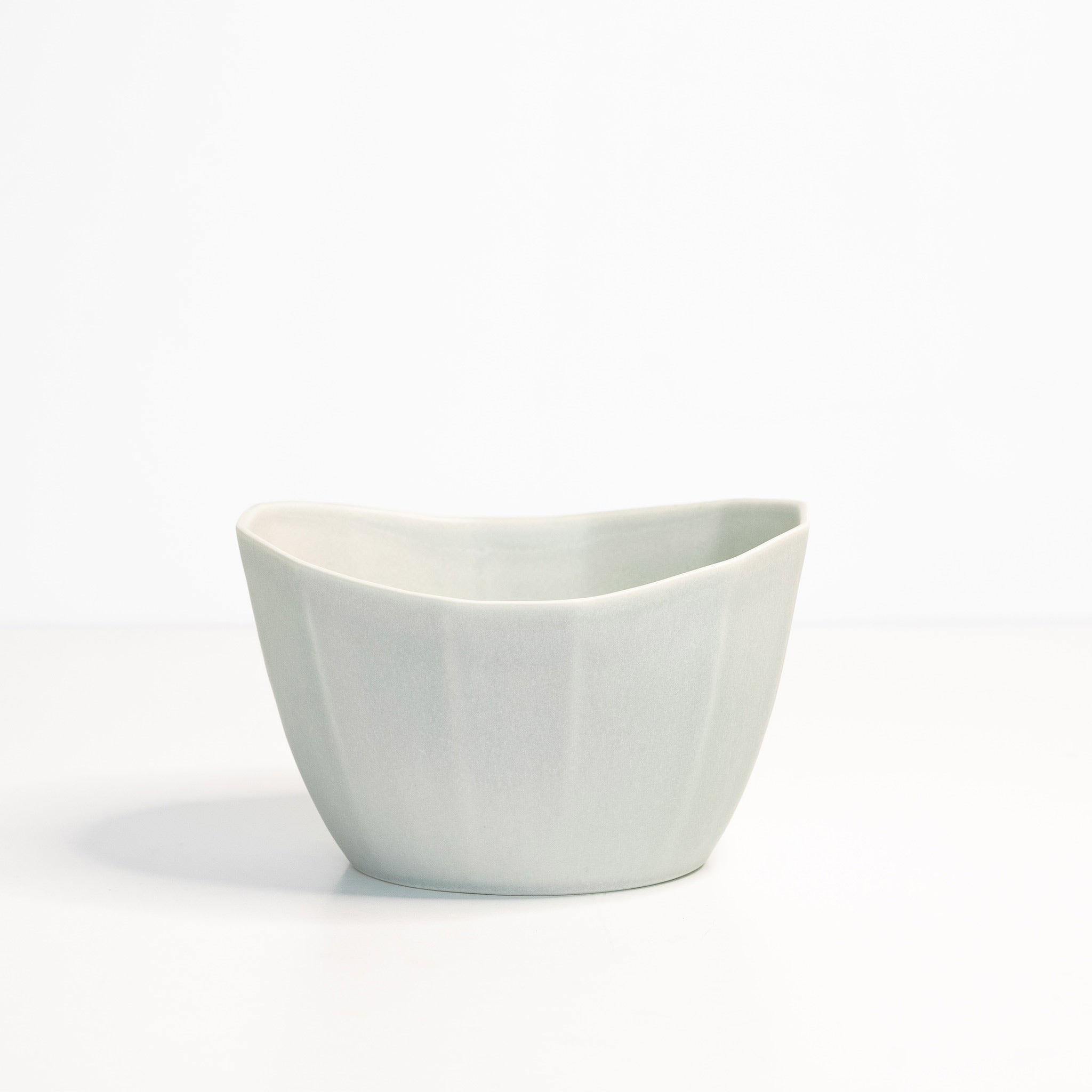 Small Porcelain Nesting Bowl Smoke Grey Ember Collective