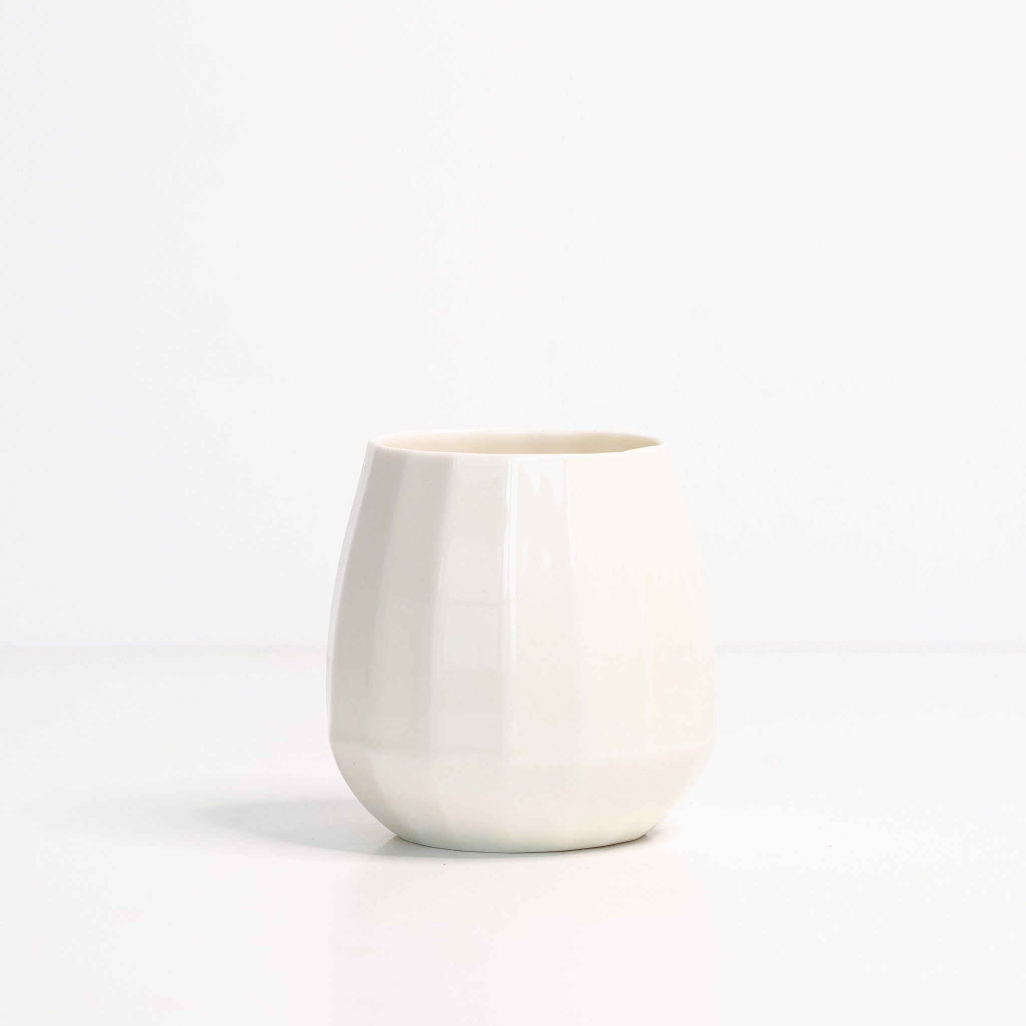Translucent Porcelain Wine Glass Translucent Ember Collective