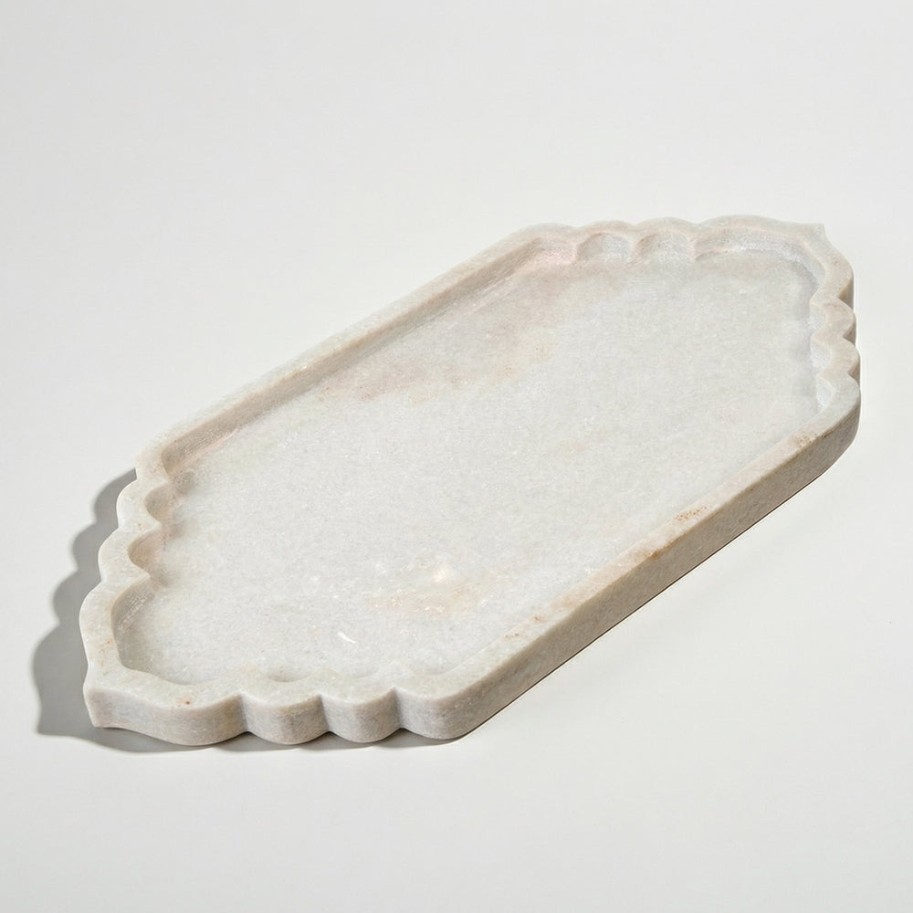 Arabesque Marble Tray Ember Collective
