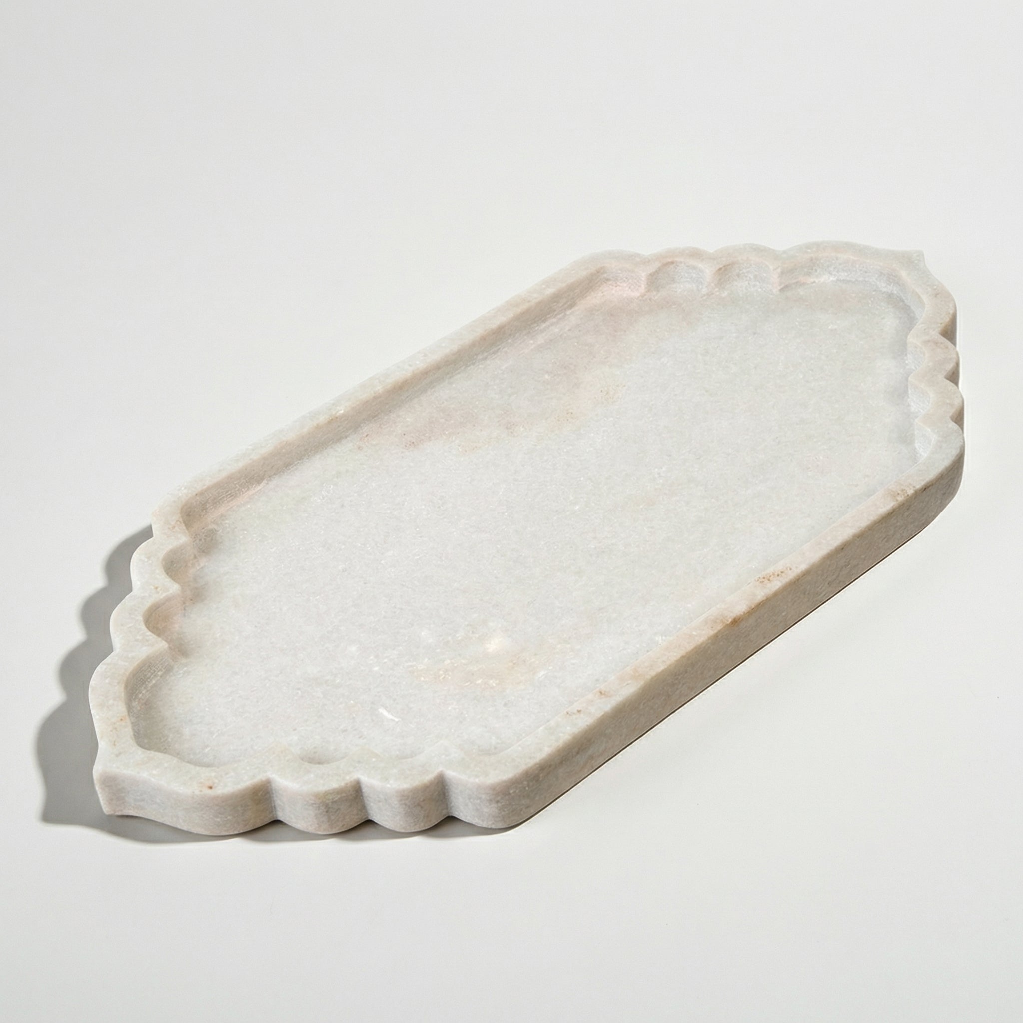 Arabesque Marble Tray Ember Collective