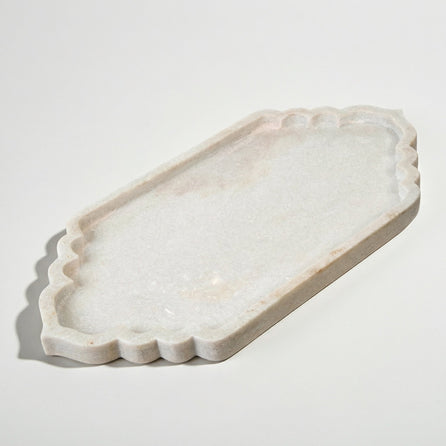 Arabesque Marble Tray Ember Collective