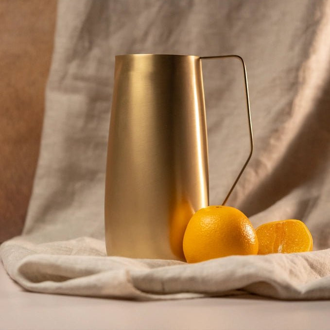 Artisan Brass Pitcher The Bright Angle