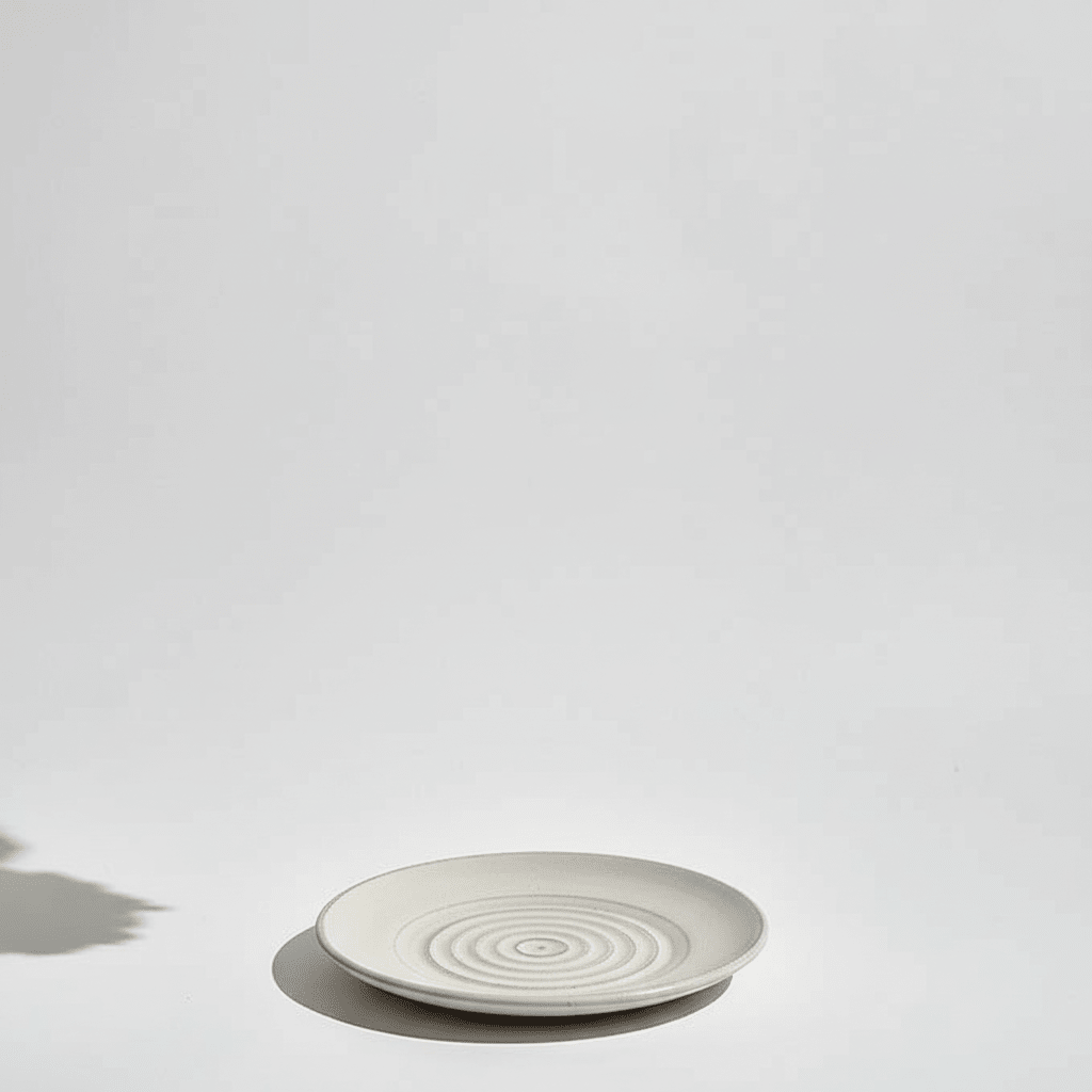 Ceramic Garlic Grater Plate Black Ember Collective