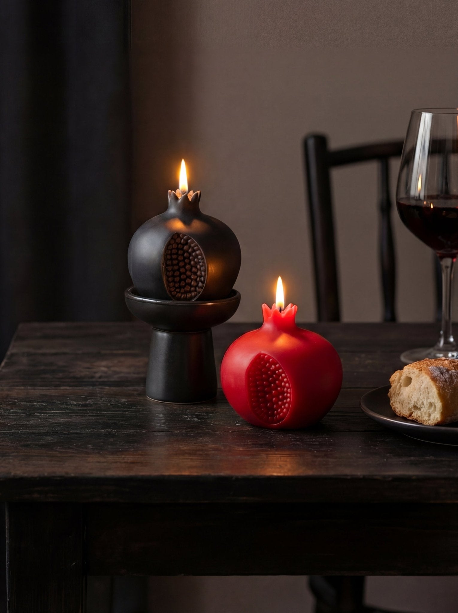 Hand - Poured Soy Candle Black + Tobacco Vanilla Ember Collective