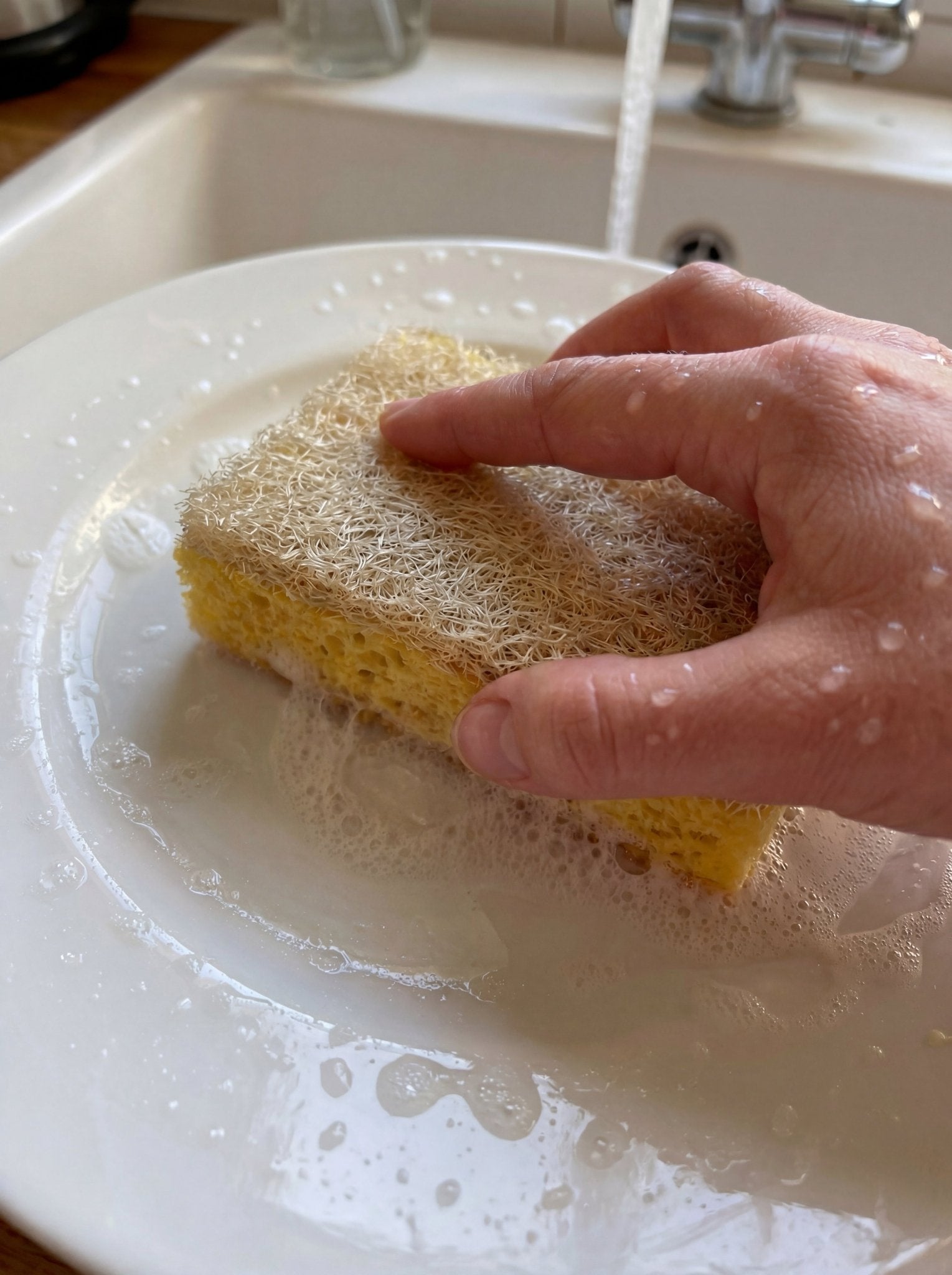Natural Sisal & Cellulose Kitchen Sponge Ember Collective