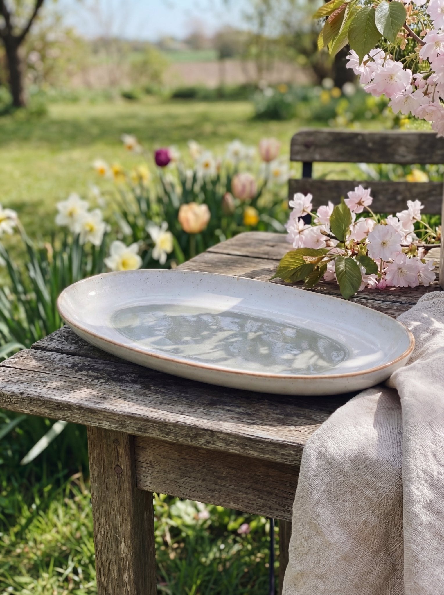 Oasis Oval Platter Ember Collective