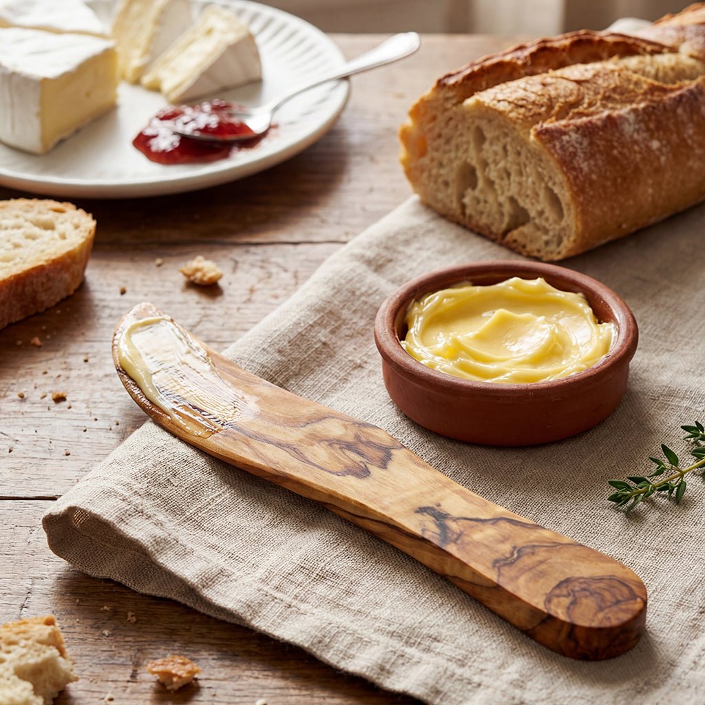 Olive Wood Butter Spreader Ember Collective