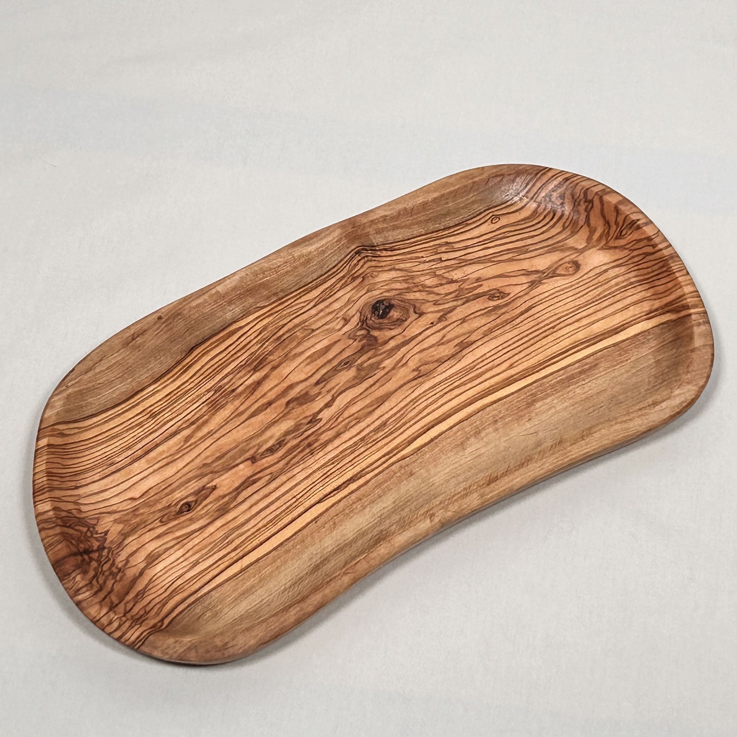 Olive Wood Serving Plate Single Ember Collective