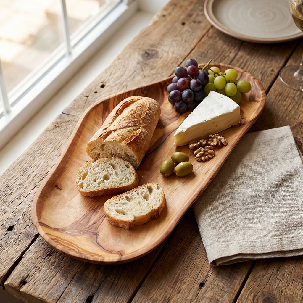 Olive Wood Serving Platter Ember Collective