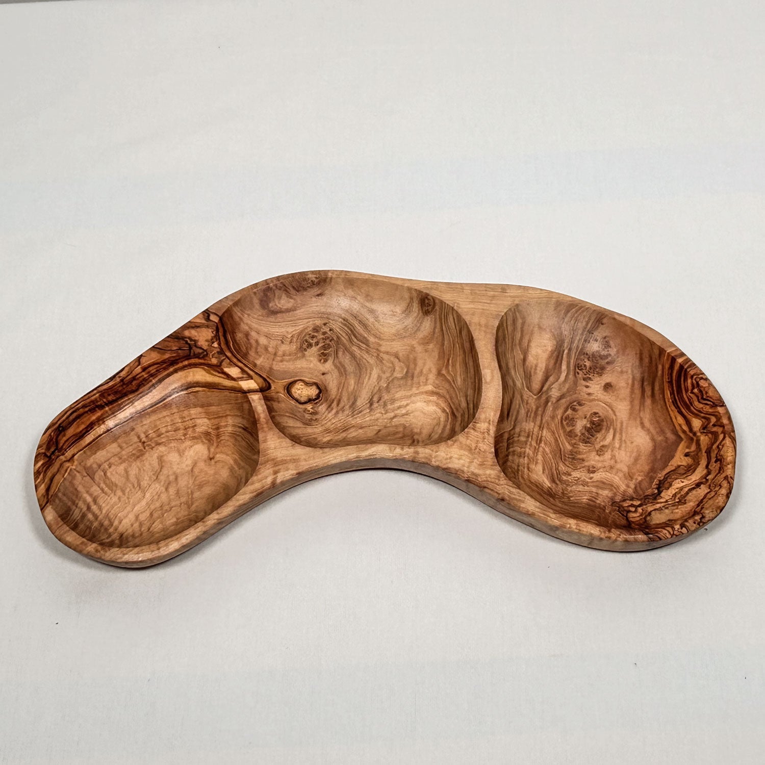 Olive Wood Snack Tray Ember Collective