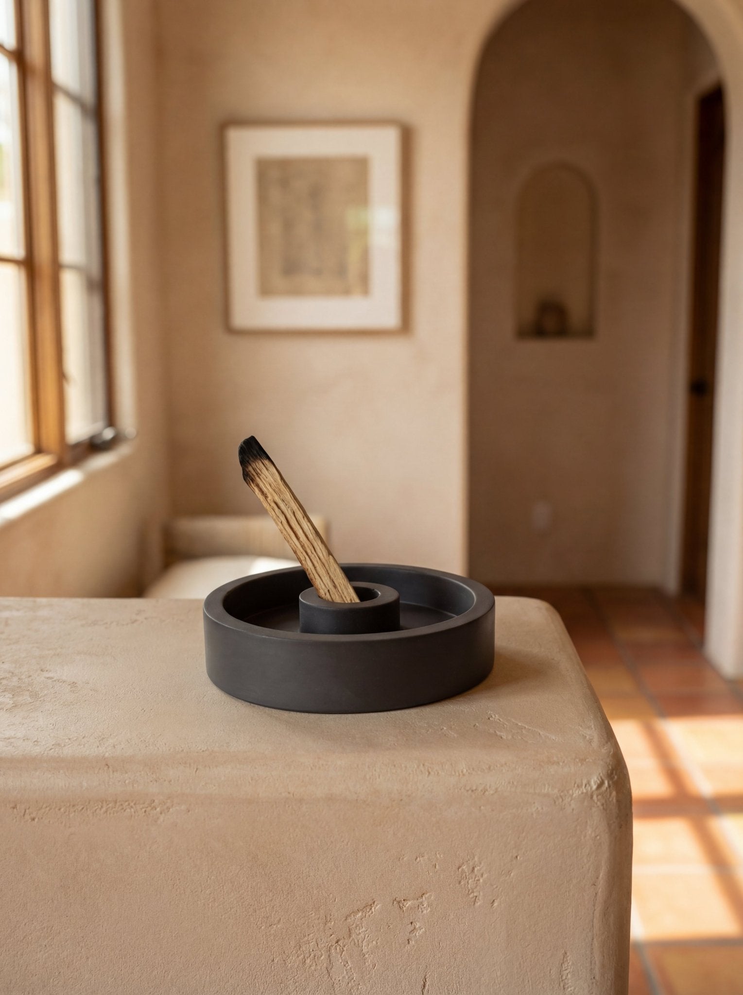 Palo Santo Ritual Dish Black Ember Collective