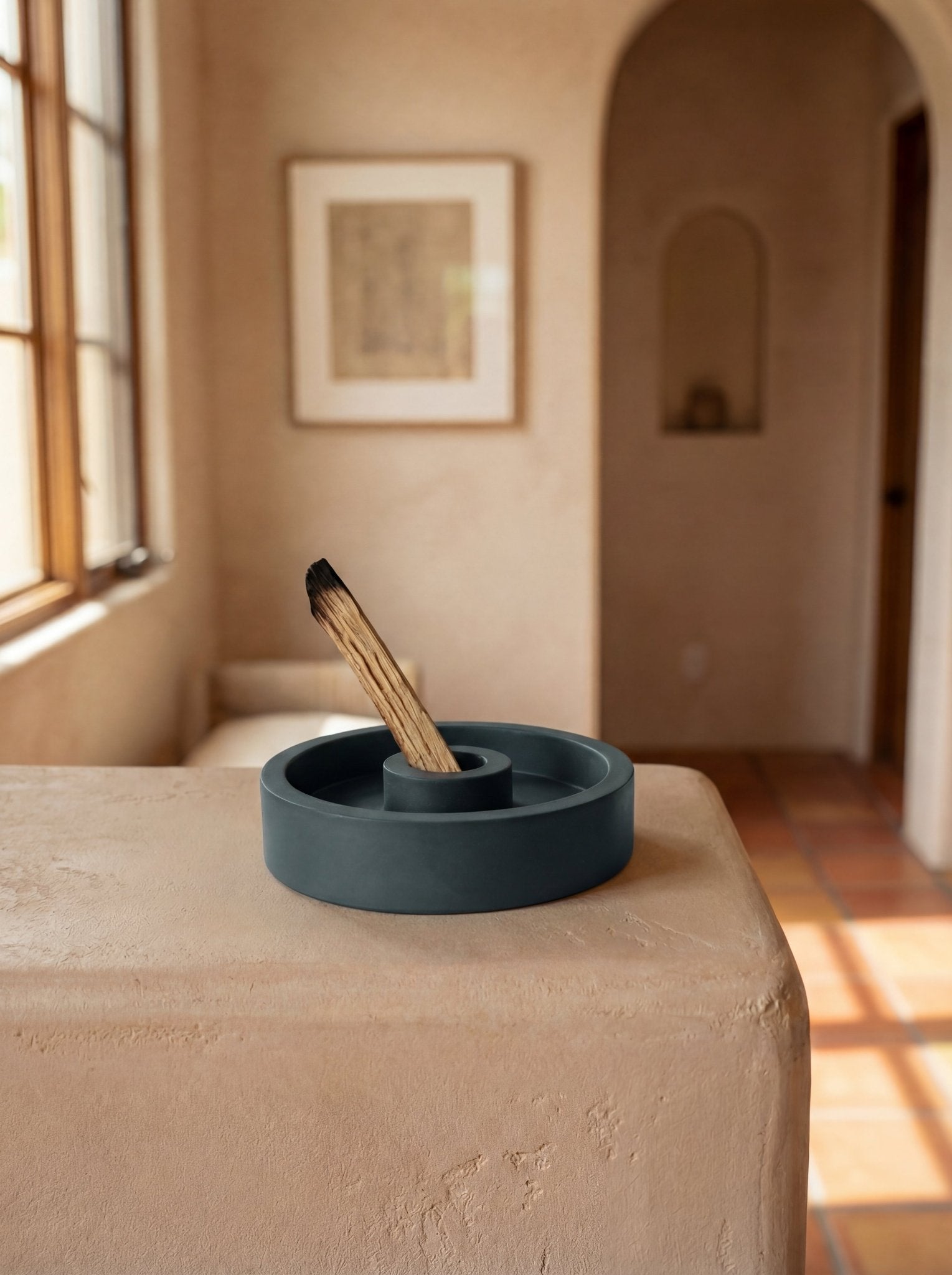 Palo Santo Ritual Dish Forest Green Ember Collective