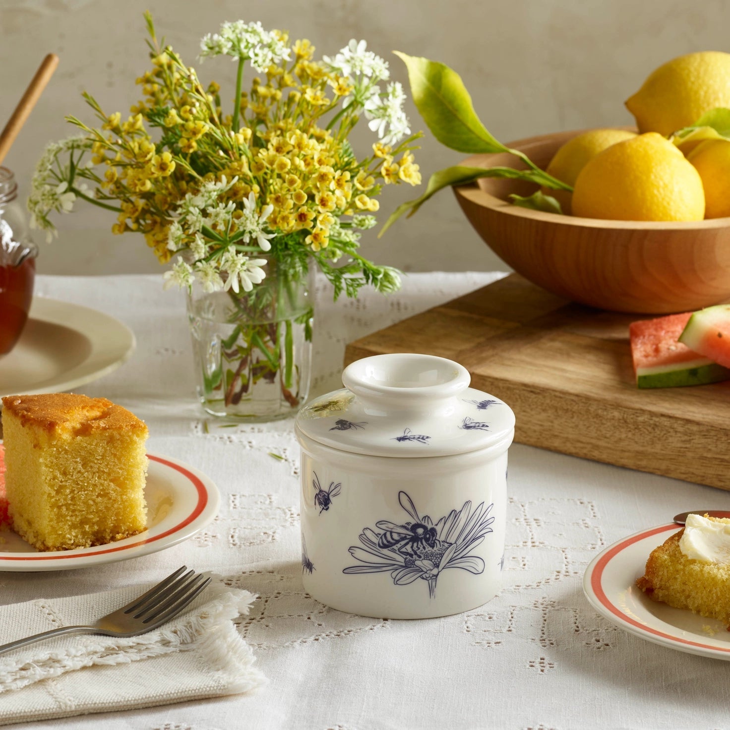 The Honey Bee Butter Bell® Crock Ember Collective